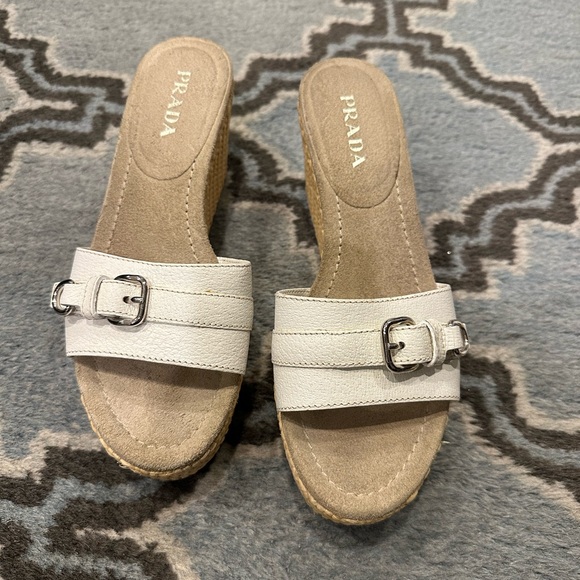 Prada espadrilles. Barely worn. like new - Picture 2 of 2